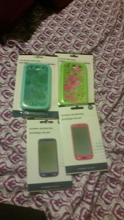 Samsung Galaxy s3 cases and screen protector
