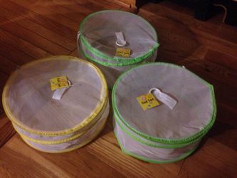 NEW Set of 3 Food Tent Covers Picnic