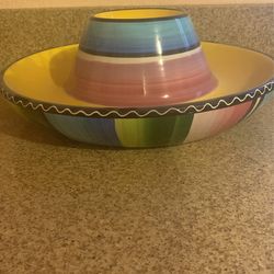 Mexican Chips & Dip Bowl