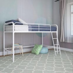 Twin Loft Bed with Matress 