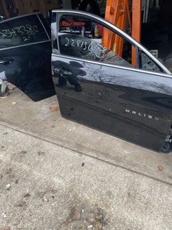 2016 -2020 Black Malibu Passenger Side Doers
