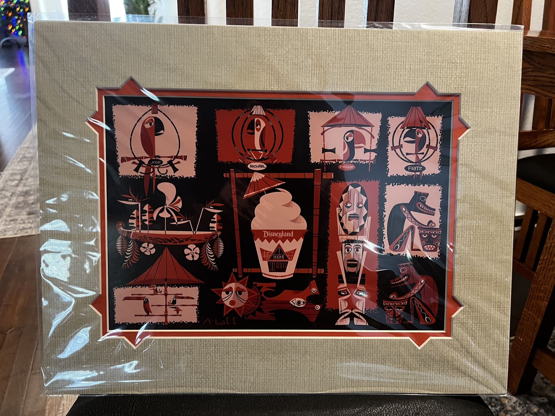 Disney Polynesian Escape Art Print by Mcbiff