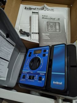 Irritrol RD600-EXT-R Rain Dial 6 Station Outdoor Irrigation Controller