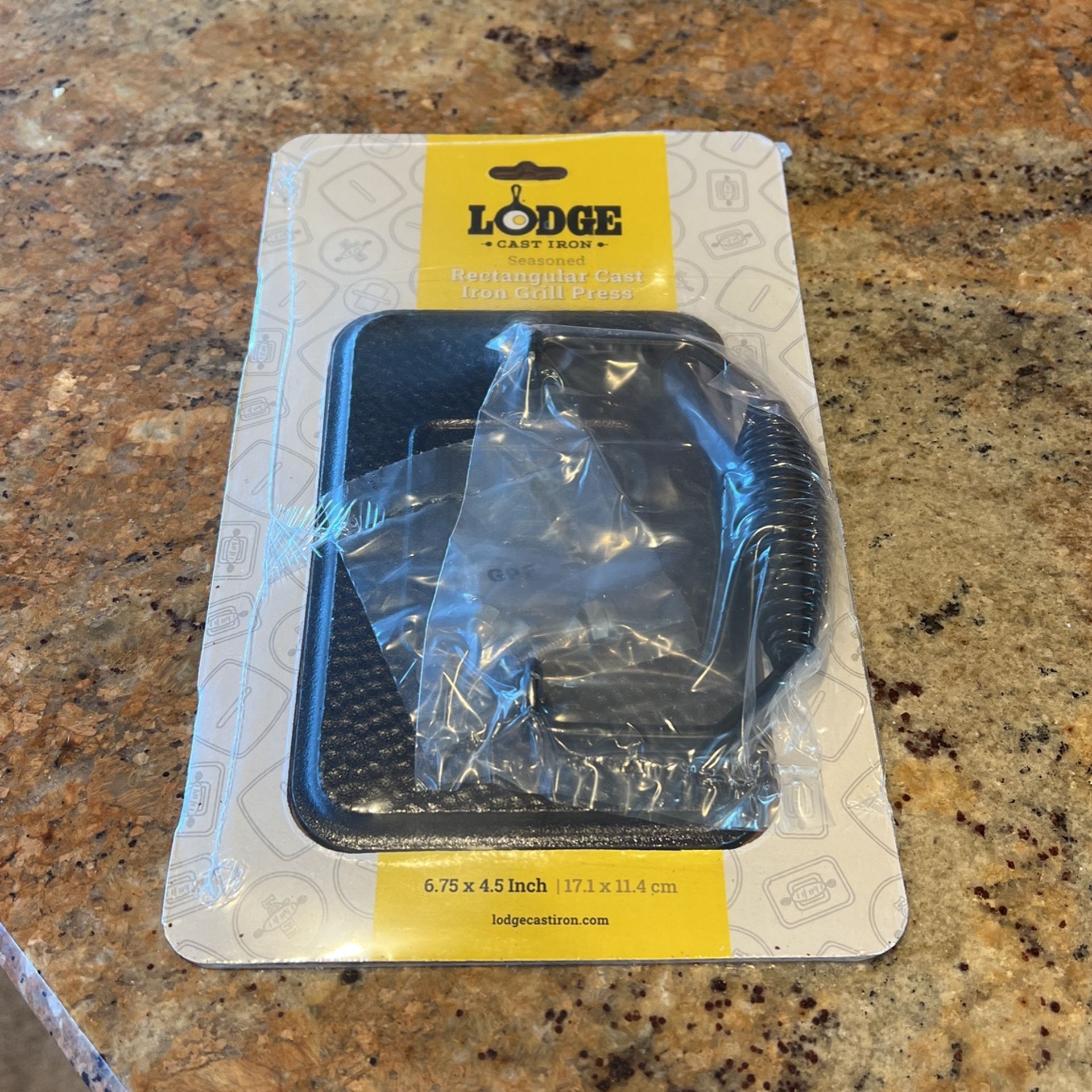 Lodge Cast Iron Grill Press