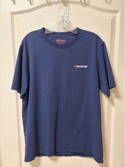 Birddogs Men’s L Blue Playground T-Shirt Short Sleeve