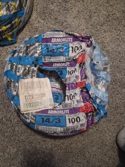 ARMORLITE 14/3  100FT. MC SOLID CABLE