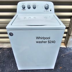 Whirlpool Washer 
