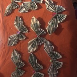 Money Butterflies- Decoration