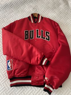 Vintage Chicago Bulls Authentic Starter Collection Jacket 88 89 90