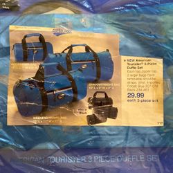 3 Piece Duffle Set