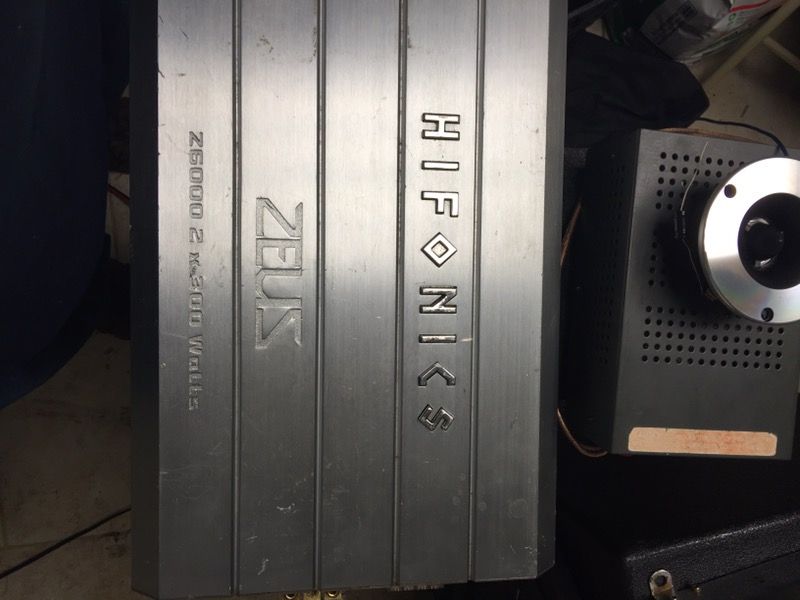 Hifonics zeus z6000 amplifier