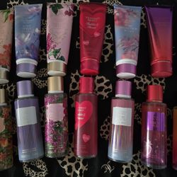 Victoria Secret Mist And Lotion Sets Used