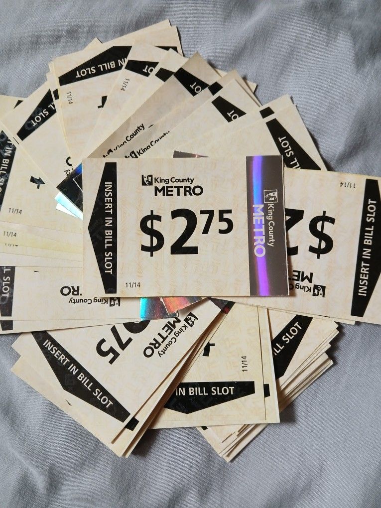 Metro Bus Tickets