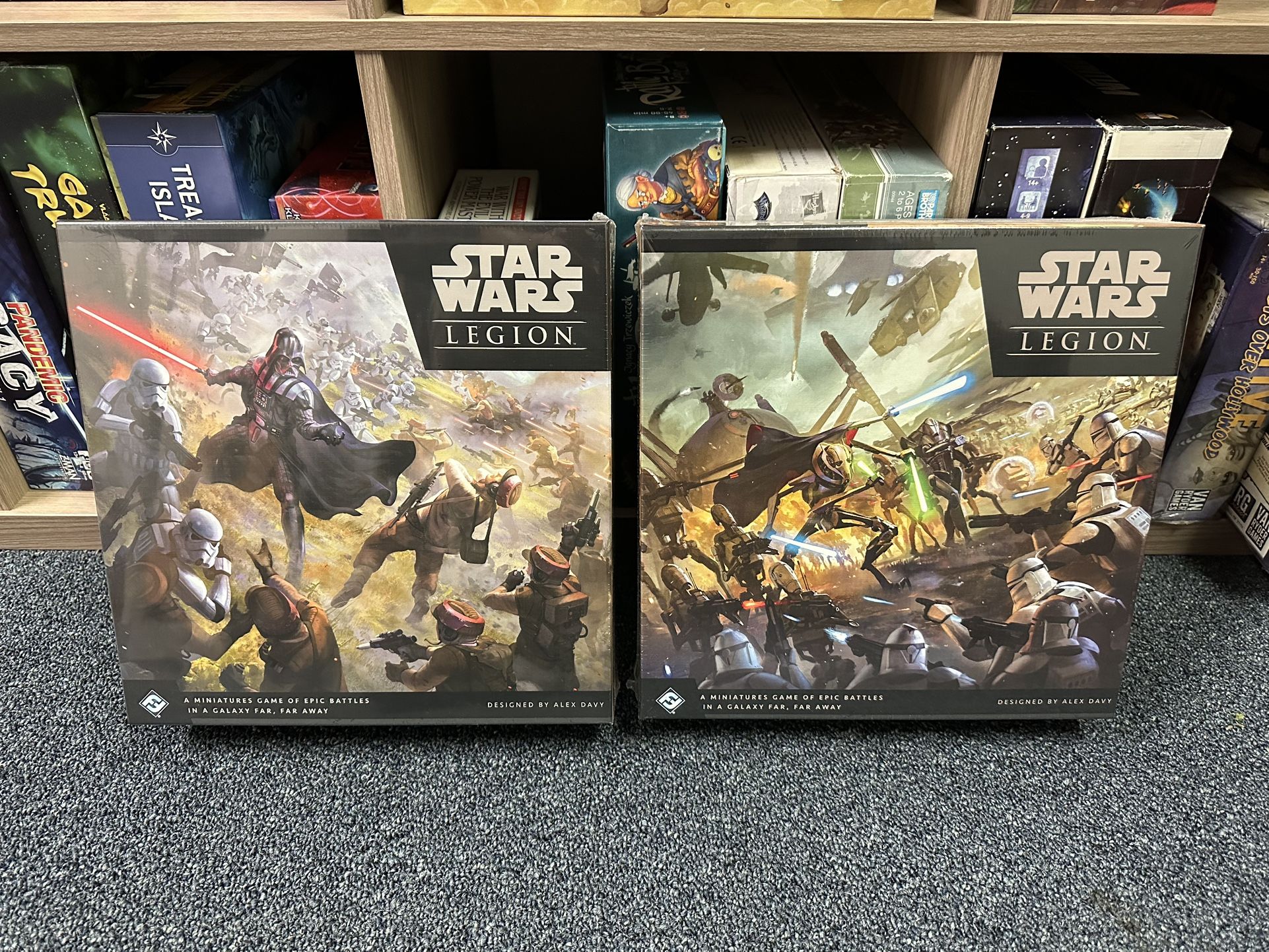 Star Wars Legion base sets - brand new - empire and galactic republic