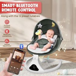 Electric baby swing