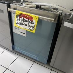 Ge Monogram 24” Dishwasher 