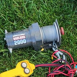 2000 Lbs Winch Like New