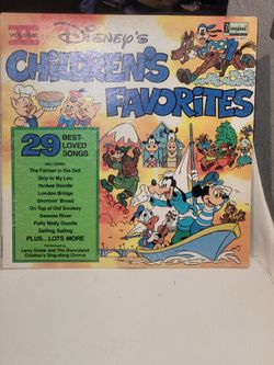 Disney’s Children’s Favorites Volume 2 LP Disneyland 29 Songs Vintage