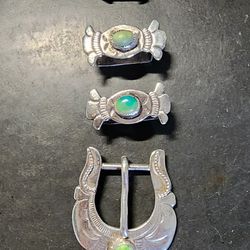 Sterling Silver Buckle Complete