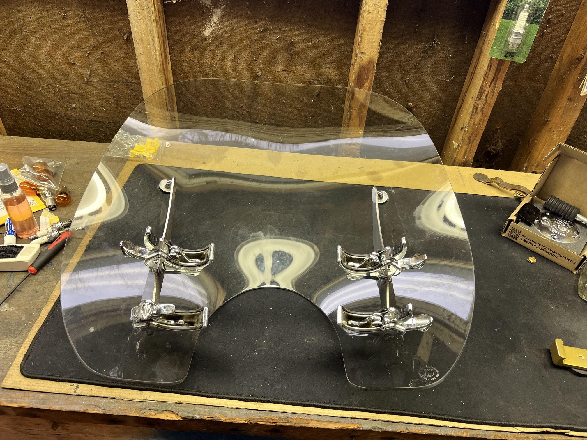 Harley Davidson Quick Release Windshield