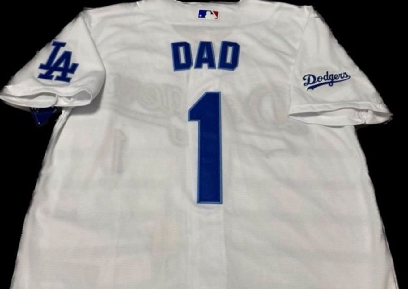 Dodgers DAD #1 Nike stitched Jerseys Small-4x $65 Or 2/120 Father’s Day