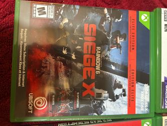 Xbox one rainbow 6 siege x elite edition
