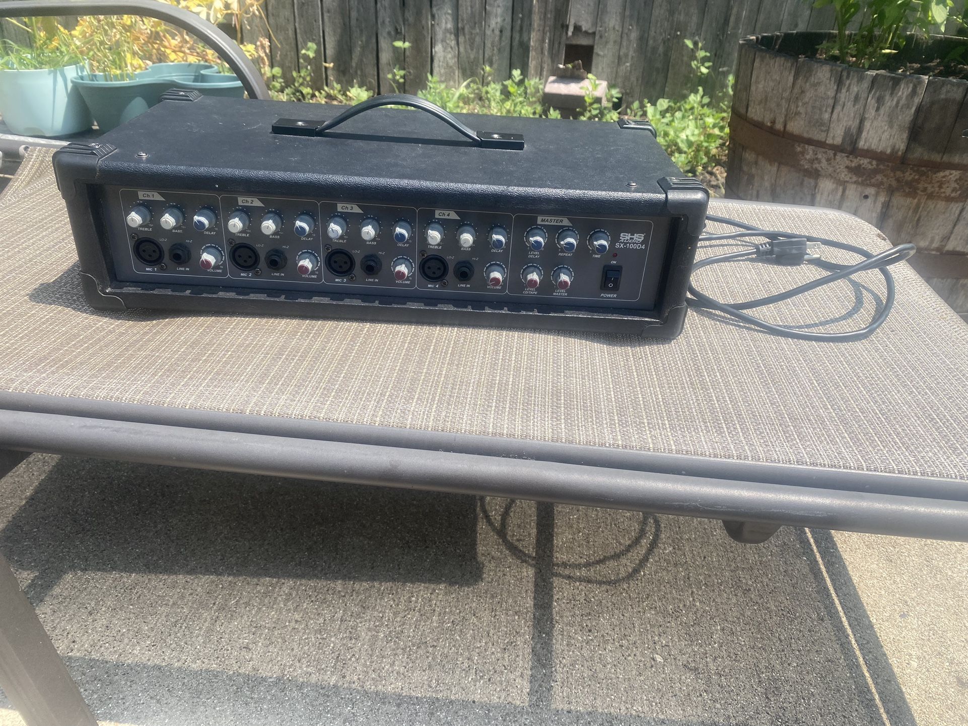 75watt Audio Mixer by SHS Audio - SX-100D4