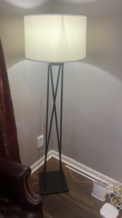 Floor Lamp With A Dimmer