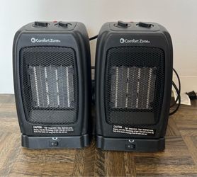 Space heater/fan (set of 2)
