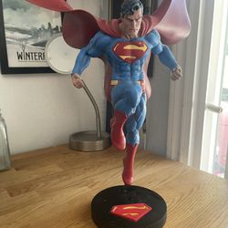 Superman Statue 14” No Box