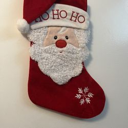 Darling Burton Santa Christmas Stocking