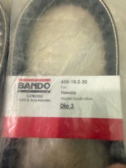 Bando belts  dio. 658/ 641