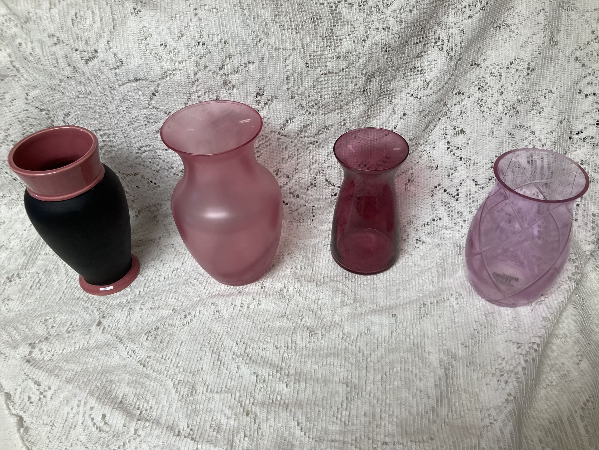 Flower Vases Pink