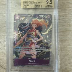 One Piece Card Nami BGS 9.5