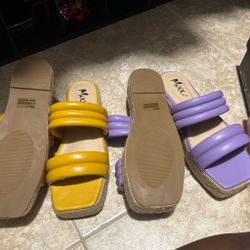 Mixx Platform Slide Sandals – 2 Pairs