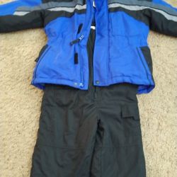 Boys 4t Snow Jacket And Bib