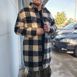 Oversized Levi's Wool Coat