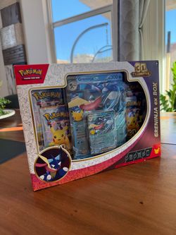 Pokemon 30th Anniversary ex Box (Greninja)