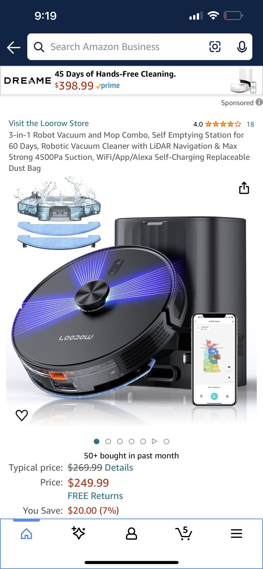 🫨🫨 3-in-1 Robot Vacuum and Mop Combo🥴🔥