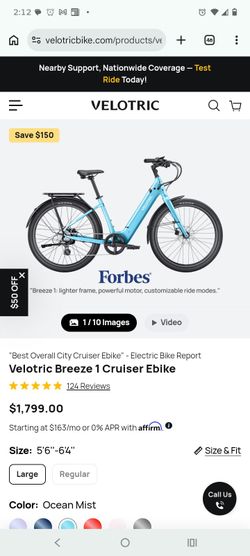 Velotric Breeze e bike