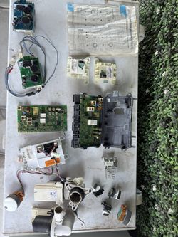 Frigidaire FFLEQW0 Stackable 27” Washer Dryer Parts LOT