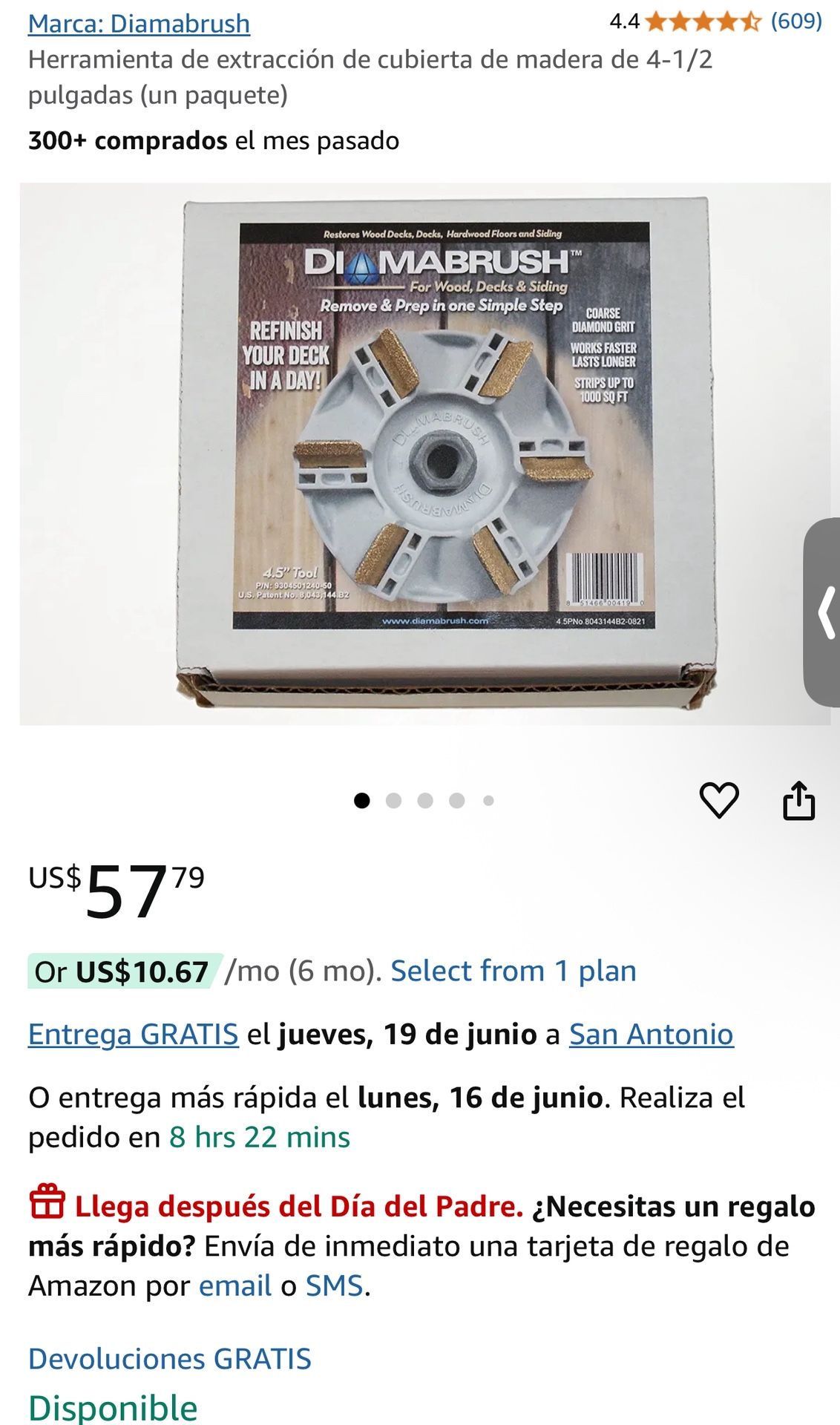 diamabrush wood deck removal tool