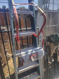 Ladder outside