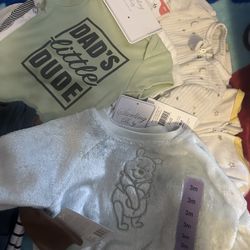 Baby Boy Clothes Size 3M & 3-6M