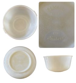 Vintage Glasbake By Sunbeam Bowl