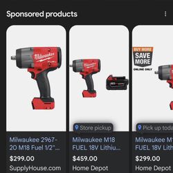 Milwaukee 1/2 Impact