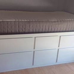 Twin Captain's Storage Bed