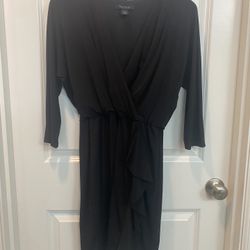 White House Black Market Wrap Style Dress, Size 8