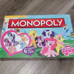 *BRAND NEW CONDITION STILL IN SEALED PLASTIC* MONOPOLY MY LITTLE PONY!!!
