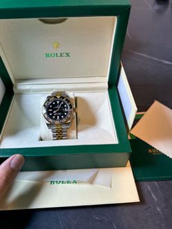 Rolex GMT master 40 mm with box and papers